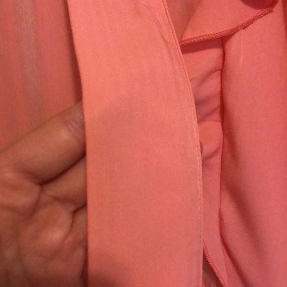 Christy Dawn Silk Blend Quinn Dress in Apricot - Picture 11 of 16